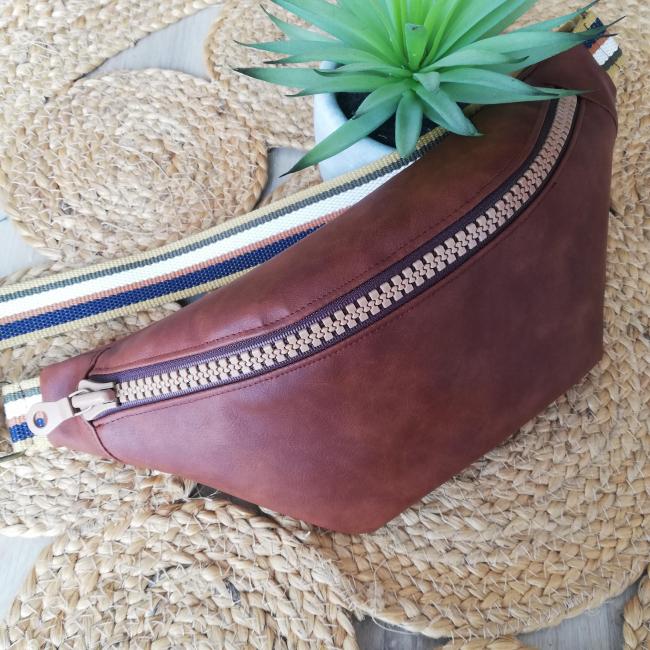 Sac Banane Marron