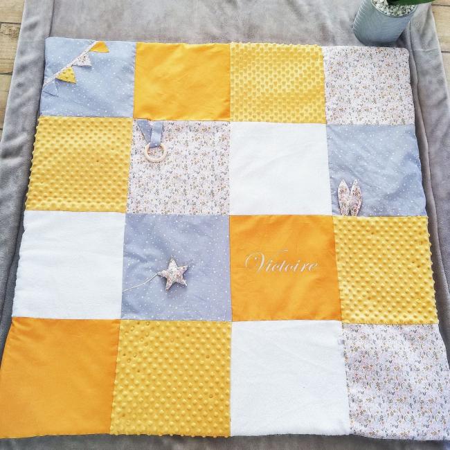 Tapis d'éveil - Patchwork et atelier ludique - Composer le vôtre