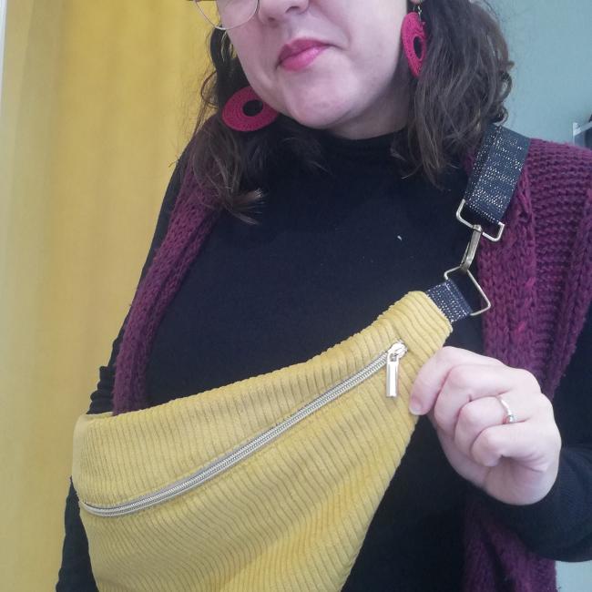 Sac Banane XL - Moutarde