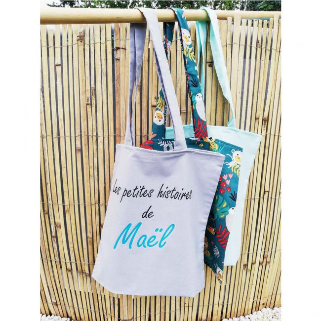 Tote bag de bibliothèque - Composer le vôtre - 100% personnalisable