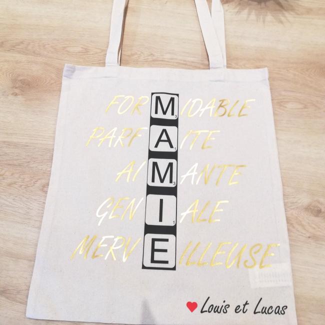 Tote bag à message - Spécial Mamie - Personnalisez le vôtre !