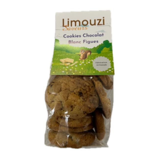 Cookies chocolat blanc figues 150G