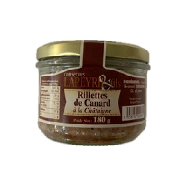 Rillettes de canard à la châtaigne