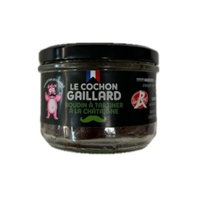 Boudin à tartiner à la châtaigne