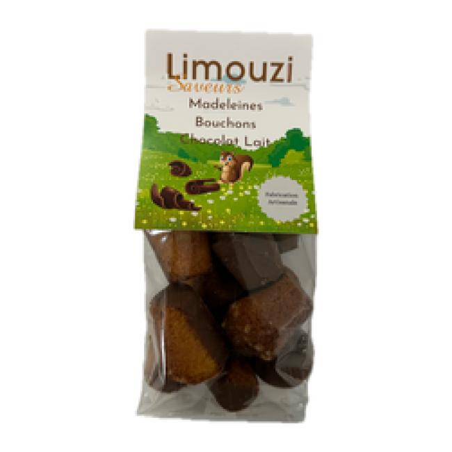 Madeleines Bouchon chocolat lait 150G