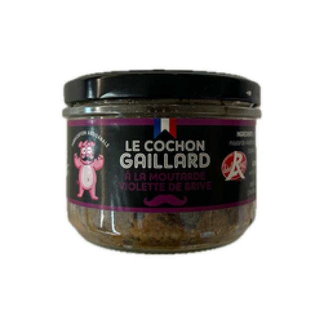 Pâté à la moutarde violette de Brive