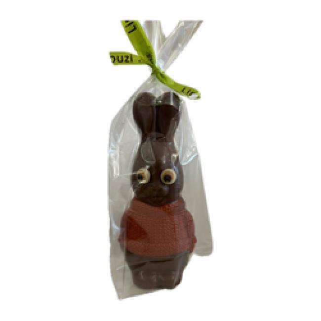 Lapin pull rouge
