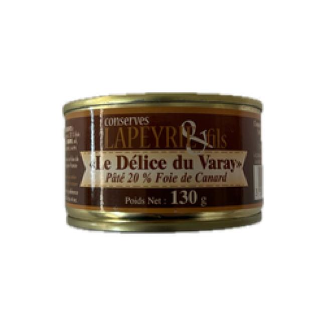Pâté Le Délice du Varay 20% foie de Canard