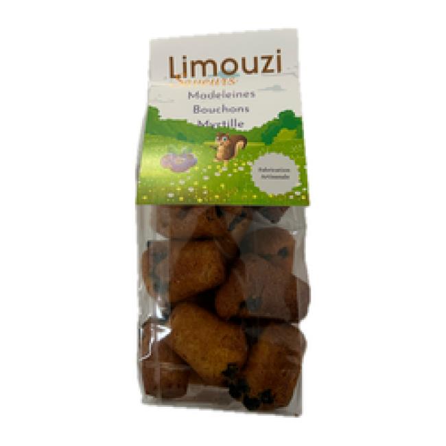 Madeleines Bouchon myrtille 150G