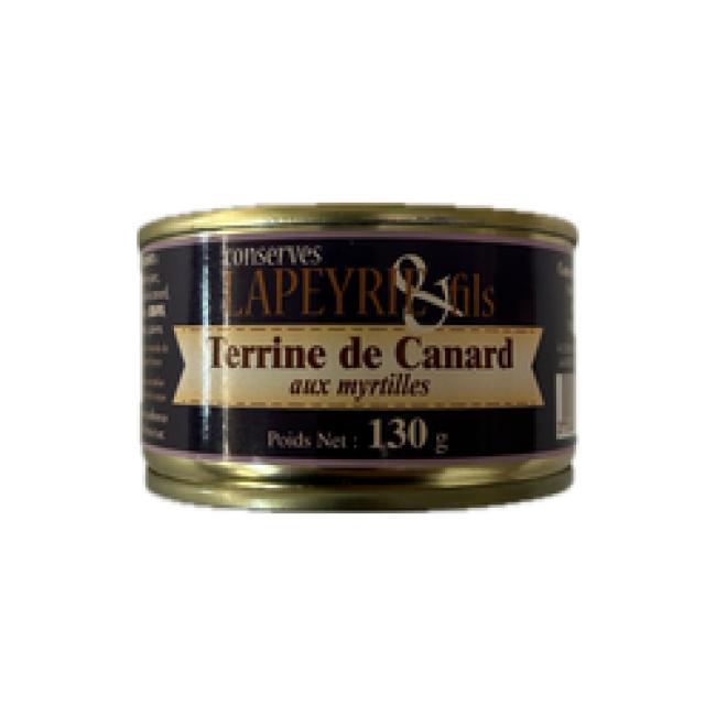 Terrine de canard aux myrtilles