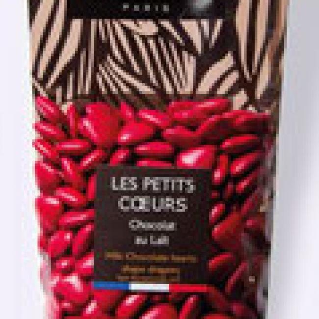 Petits Coeurs Rouge Framboise 250g