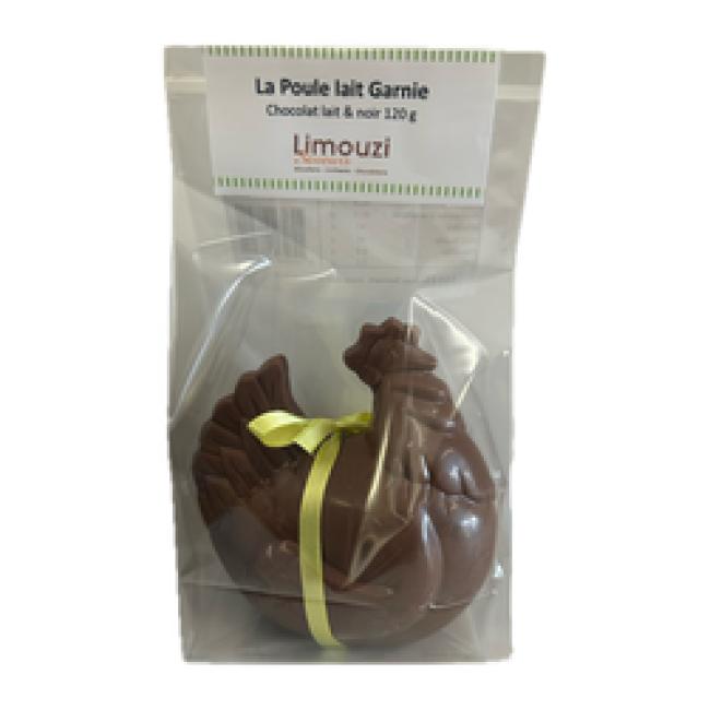 Poule lait garnie