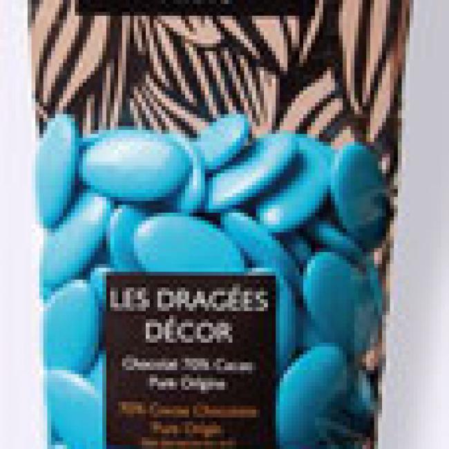 Dragées Décor Turquoise 250g