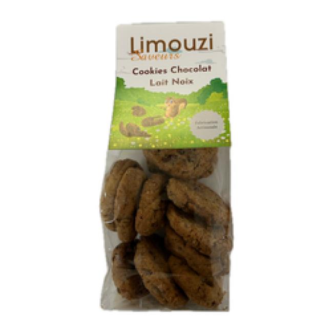Cookies chocolat lait noix 150G