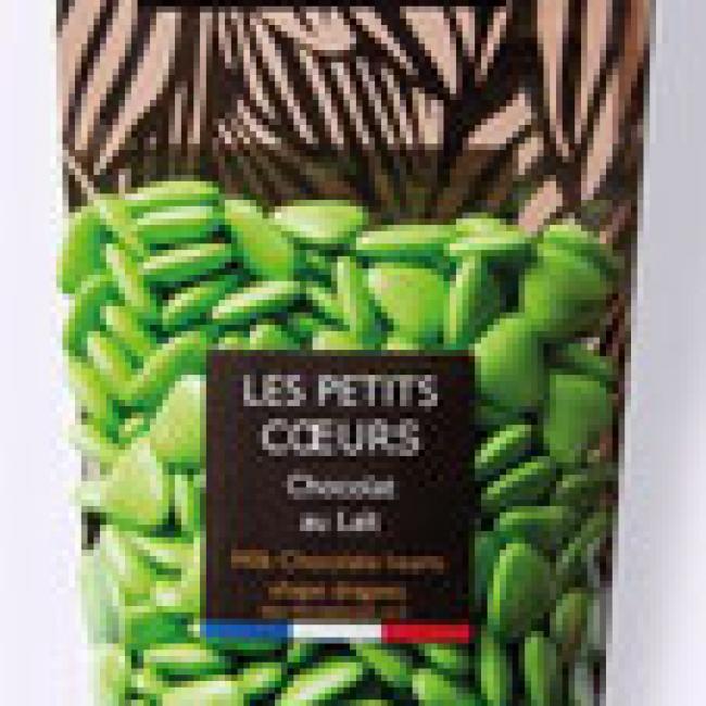Petits Coeurs Vert Bambou 250g