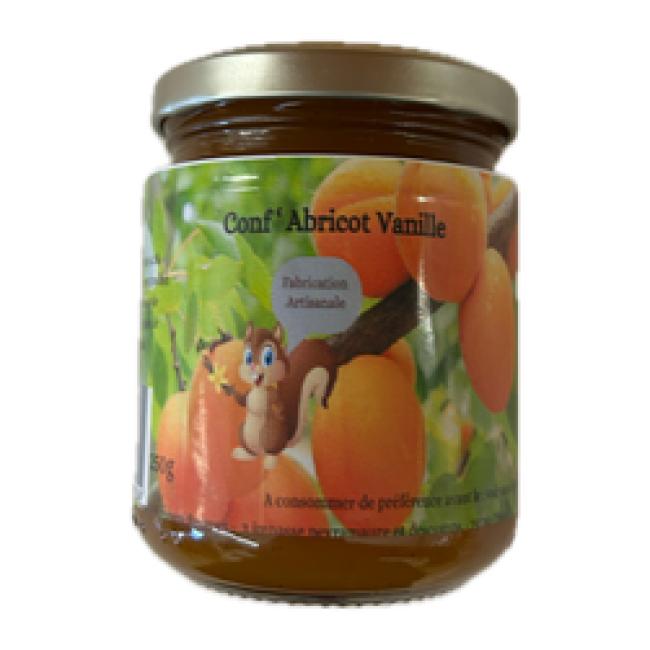 Confiture abricot vanille