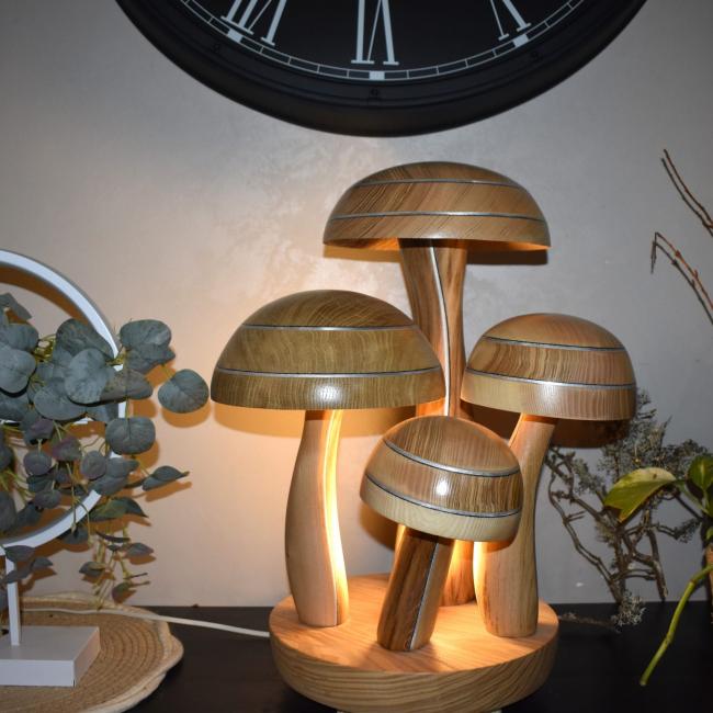 Lampe champignon Design