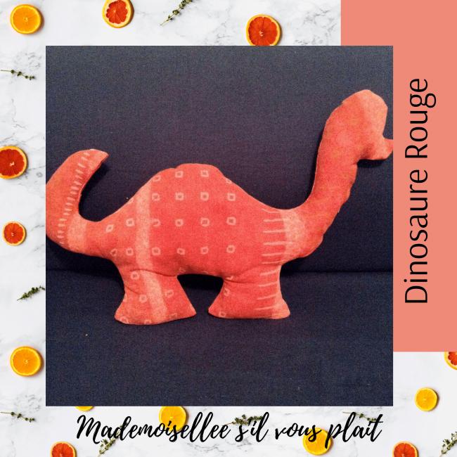 Dino Rouge Dinosaure Poupée