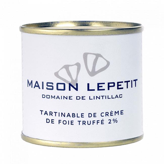 TARTINABLE DE CREME DE FOIE GRAS TRUFFE