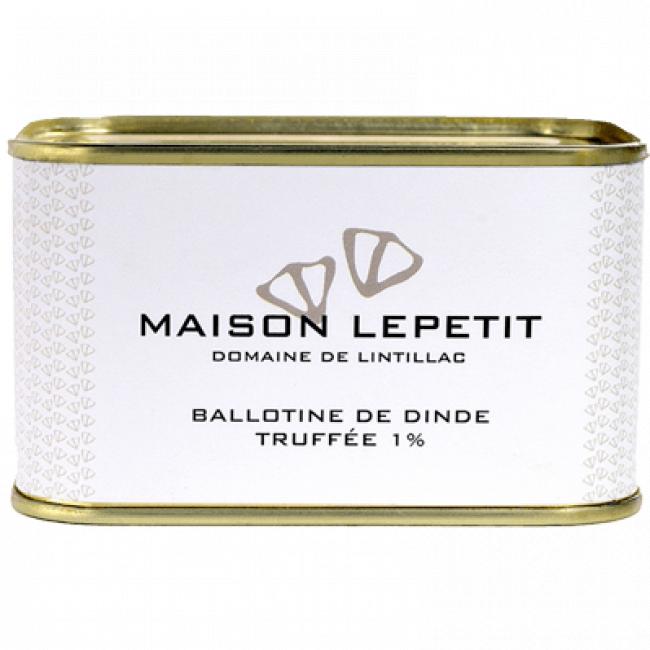 BALLOTTINE DE DINDE A LA TRUFFE NOIRE 1%