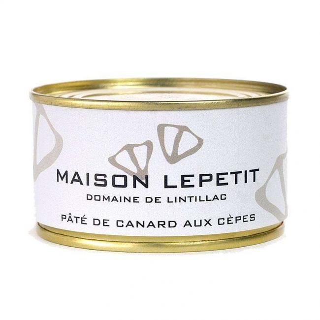 PÂTÉ DE CANARD AUX CÈPES 