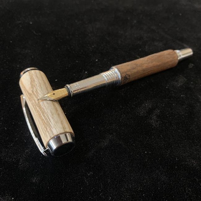 Stylo Plume | MATITA &#8211; Frêne / Noyer
