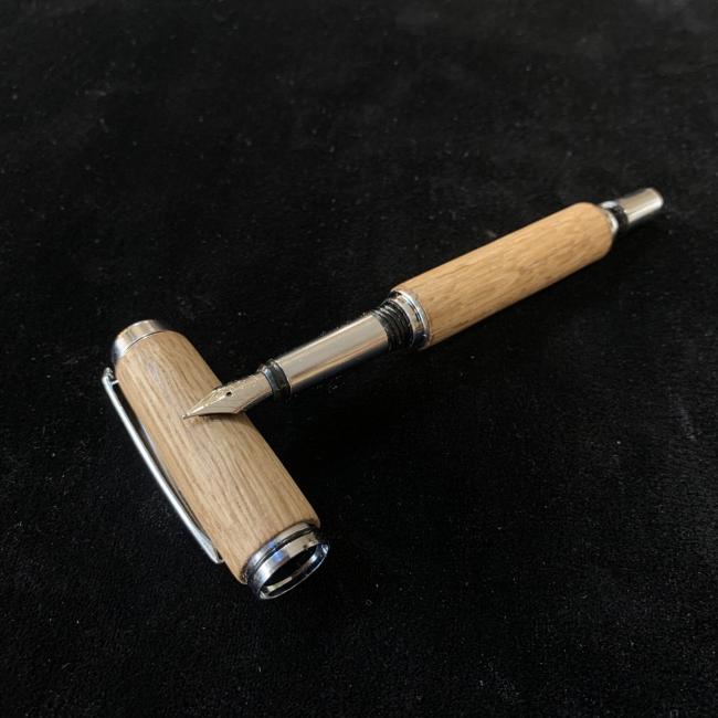 Stylo Plume | Élégant &#8211; Chêne