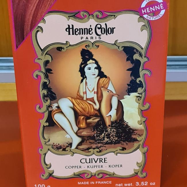 Henné poudre cuivré