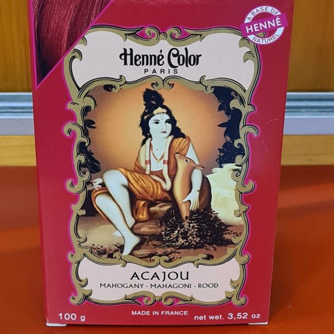 Henné poudre acajou