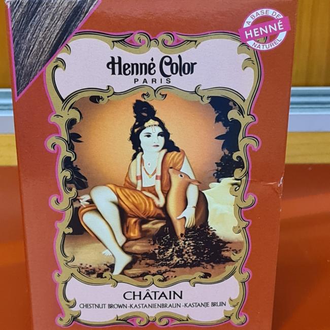Henné poudre châtain