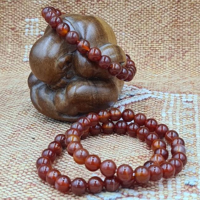 Bracelet pierres cornaline
