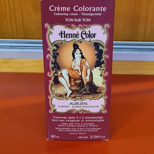 Crème colorante auburn