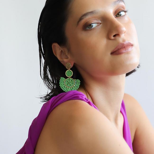 Boucles d’oreilles Cancun Santibé