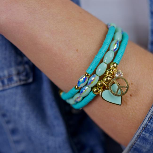 Bracelet Tourni Bleu Madamirma
