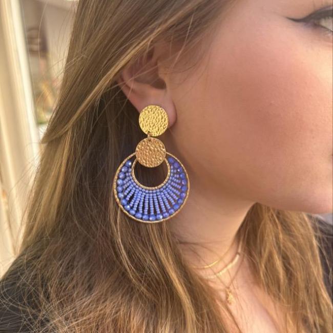 Boucles d’oreilles Luna Santibé