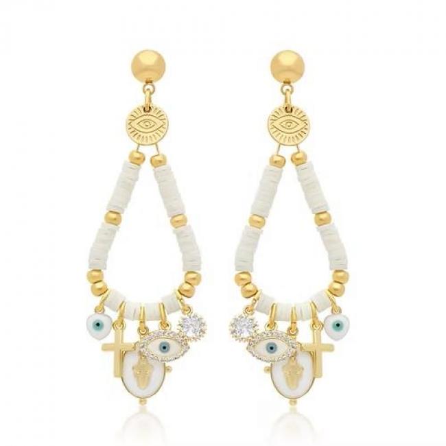 Boucle d’oreille Vierge Madamirma