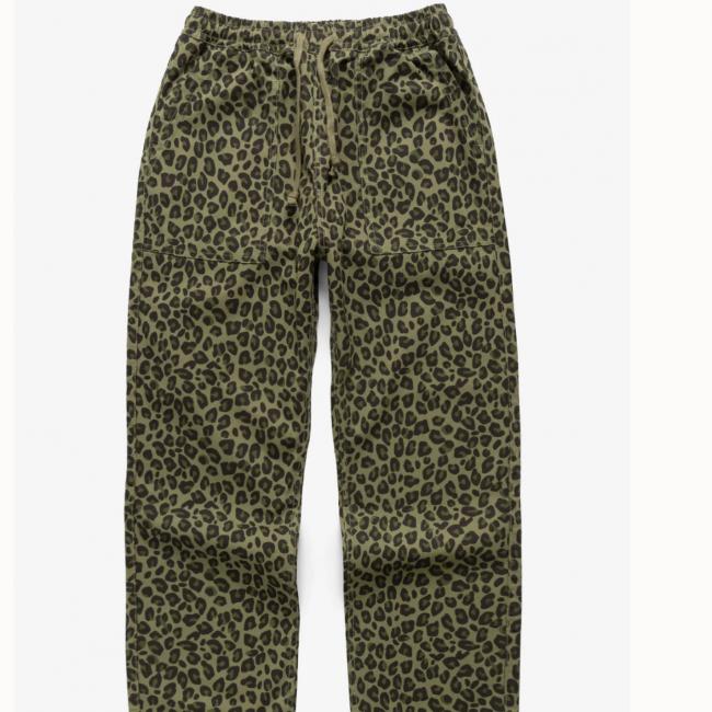 Pantalon Leopard Vert