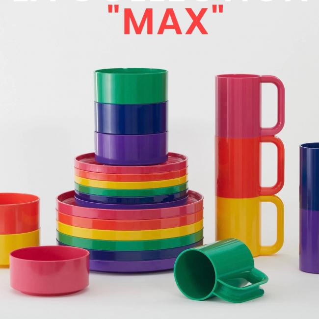 Heller - Set de 6 tasses et soucoupes