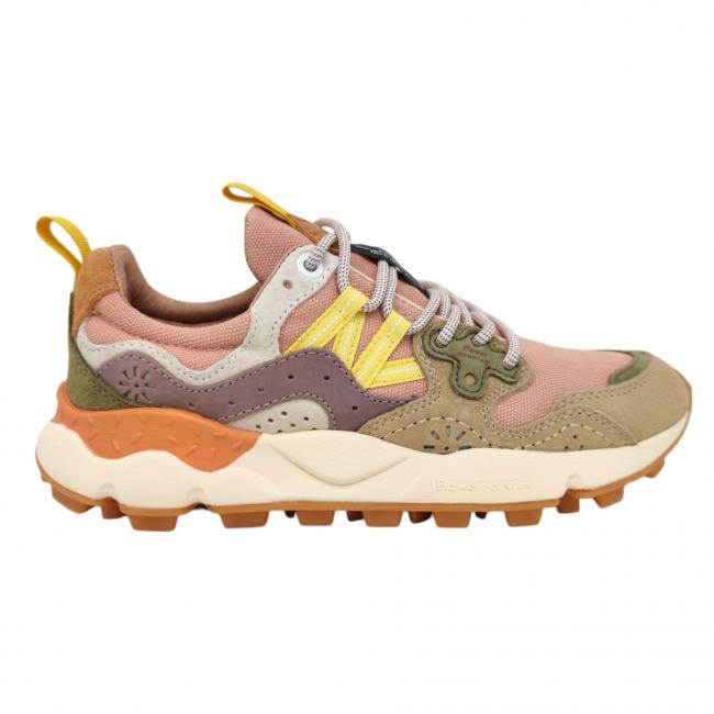 Yamano 3 W Suede canvas - Light brown Rose