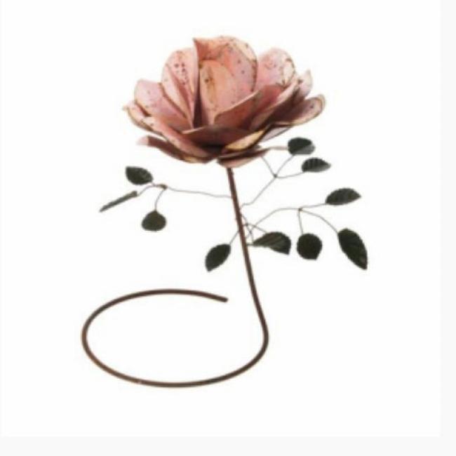 Fleur en métal