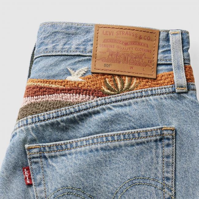 Short Jean 501® Original Taille Haute Mi-cuisse