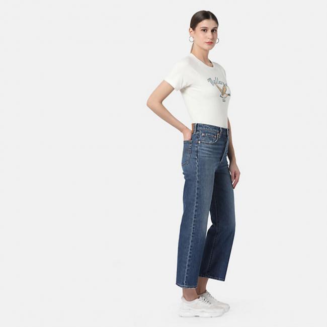 LEVI'S WOMEN RIBCAGE STRAIGHT ANKLE - MY HONOR NO DX