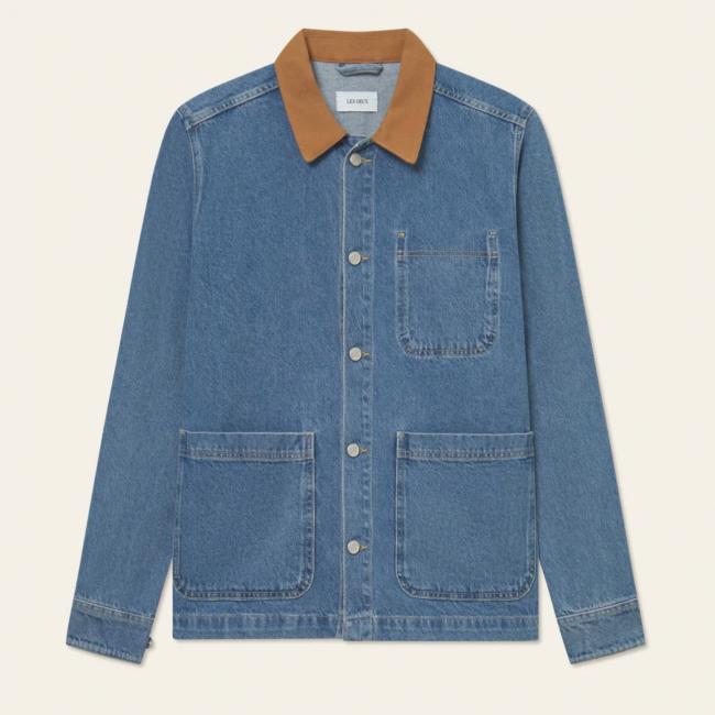 Layton Washed Denim Overshirt