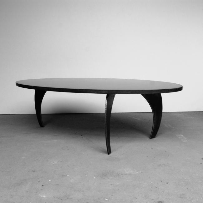 Table basse Métalliptique