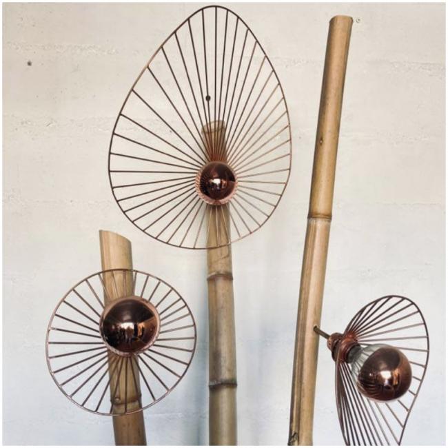 Luminaire bambou