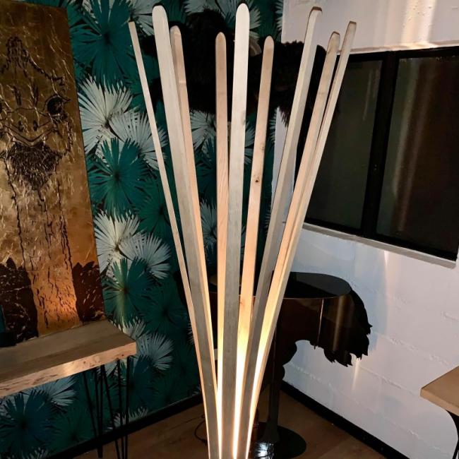 Luminaire en bois