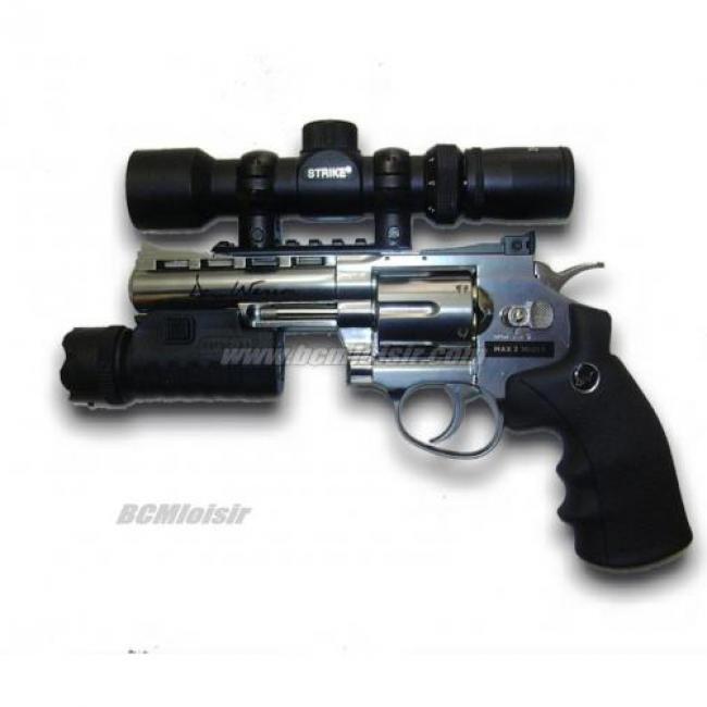 Pack Dan Wesson chromé 4'' CO2 GNB 1,8j
