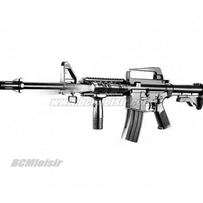 Fusil Plan Beta M4 A1 CQB RIS Lampe et Poignée Spring 1 J