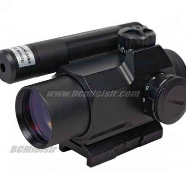 Point Rouge 1X30 Laser intégré reticule lumineux