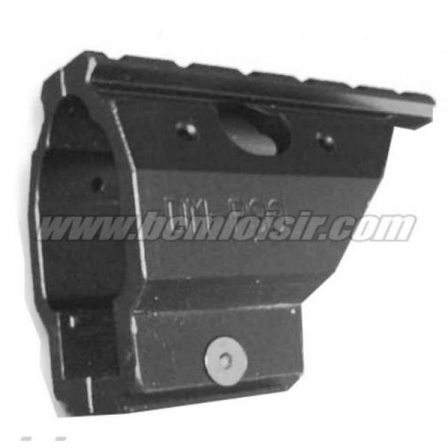 Rail de montage aluminium pour Walther p99 p990 noir